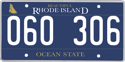 RI license plate 060306