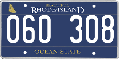 RI license plate 060308