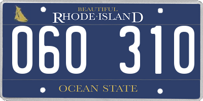 RI license plate 060310