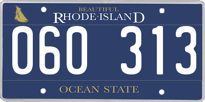 RI license plate 060313