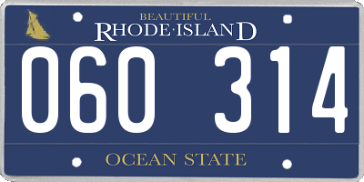 RI license plate 060314