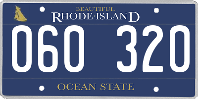 RI license plate 060320