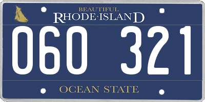 RI license plate 060321