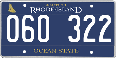 RI license plate 060322