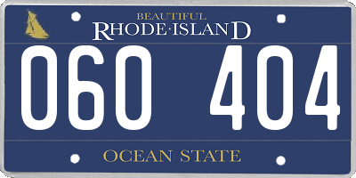 RI license plate 060404