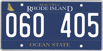 RI license plate 060405