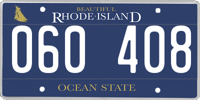 RI license plate 060408