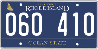 RI license plate 060410