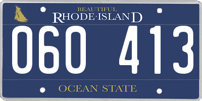 RI license plate 060413