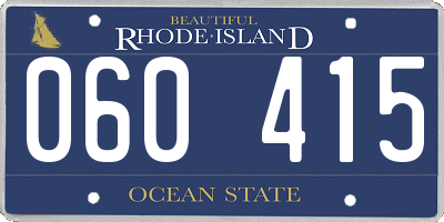 RI license plate 060415