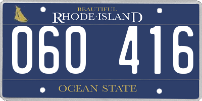 RI license plate 060416