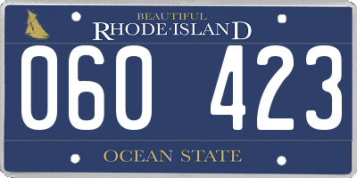 RI license plate 060423