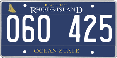 RI license plate 060425