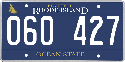 RI license plate 060427