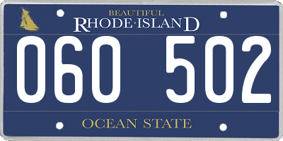 RI license plate 060502