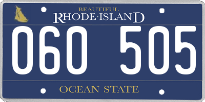RI license plate 060505