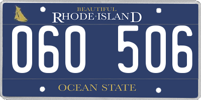 RI license plate 060506