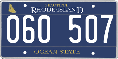 RI license plate 060507