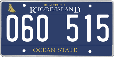 RI license plate 060515