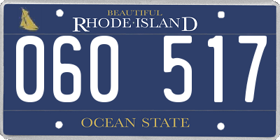 RI license plate 060517