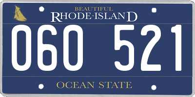 RI license plate 060521
