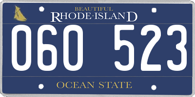 RI license plate 060523