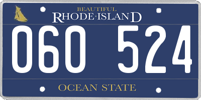 RI license plate 060524