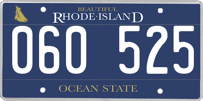 RI license plate 060525