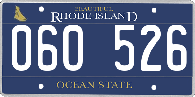 RI license plate 060526