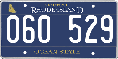 RI license plate 060529