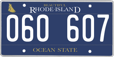 RI license plate 060607