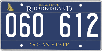 RI license plate 060612