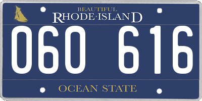 RI license plate 060616