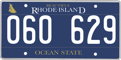 RI license plate 060629