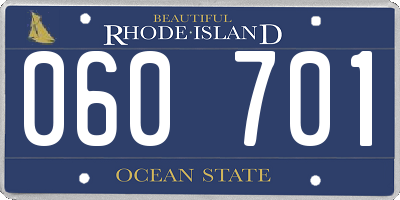 RI license plate 060701