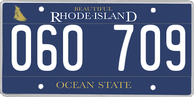 RI license plate 060709