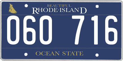 RI license plate 060716