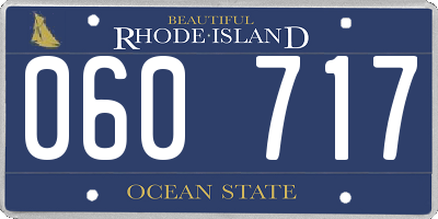 RI license plate 060717