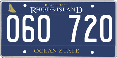 RI license plate 060720