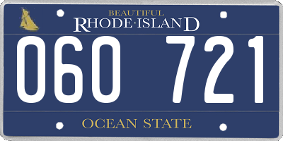 RI license plate 060721