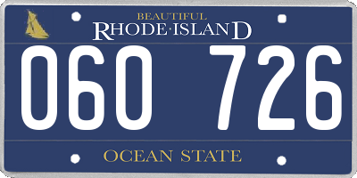 RI license plate 060726