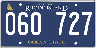 RI license plate 060727