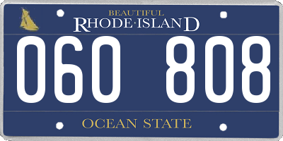 RI license plate 060808