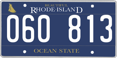RI license plate 060813