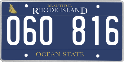 RI license plate 060816