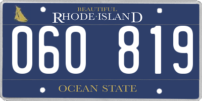 RI license plate 060819