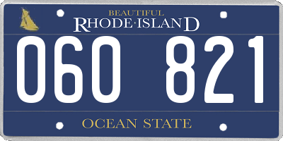 RI license plate 060821