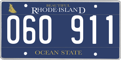 RI license plate 060911