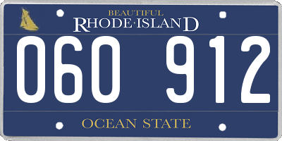 RI license plate 060912
