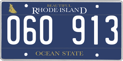 RI license plate 060913